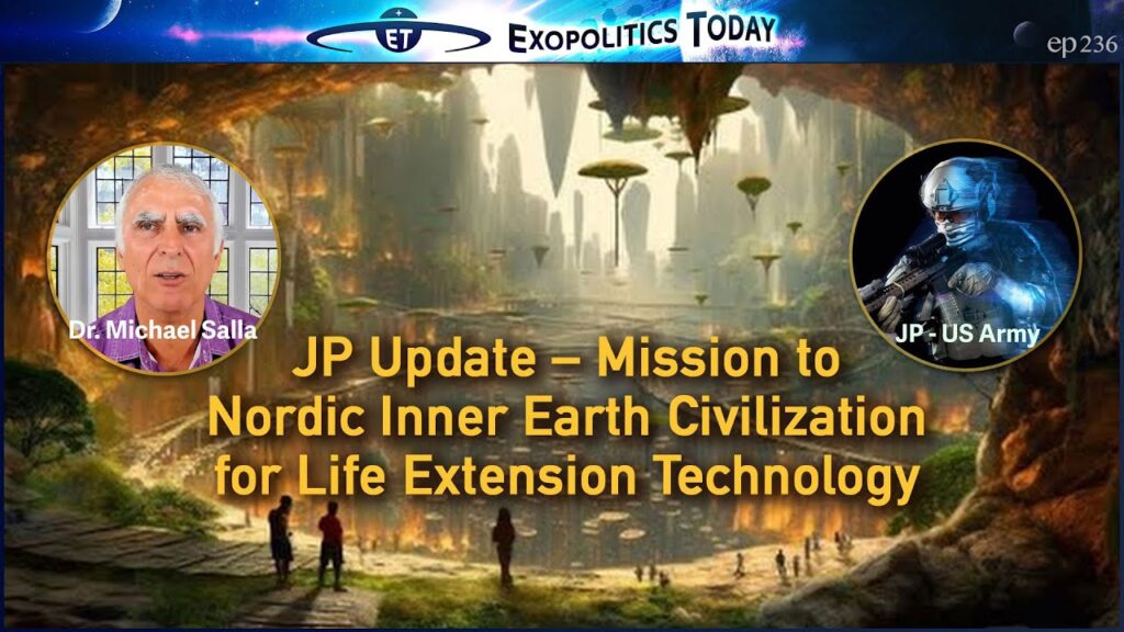 JP Update – Mission to Nordic Inner Earth Civilization for Life Extension Technology